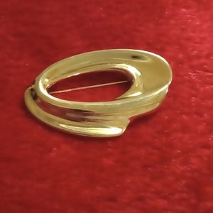 Vintage Napier Golden Brooch